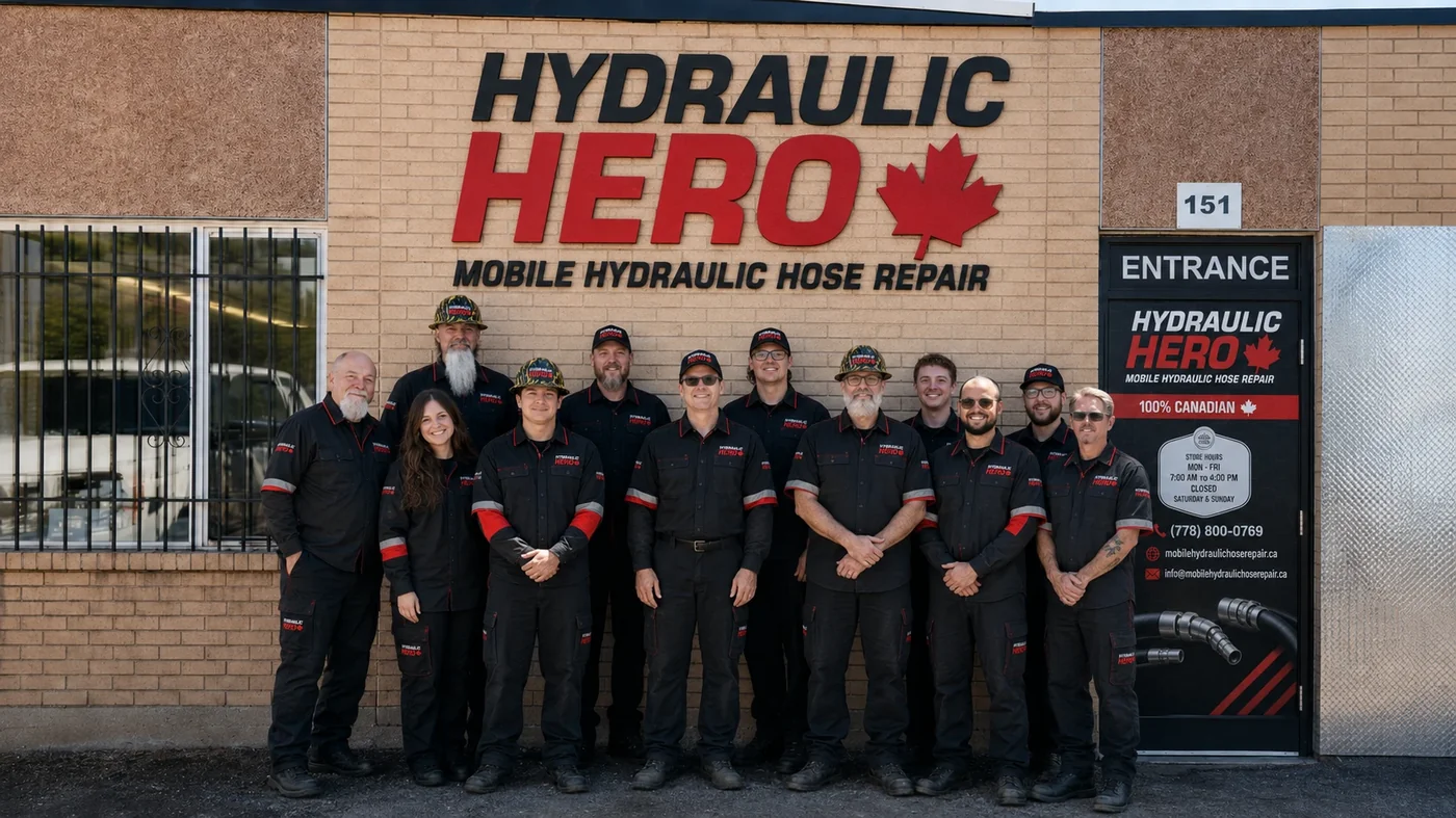 The Hydraulic Hero team serving Greater Vancouver.